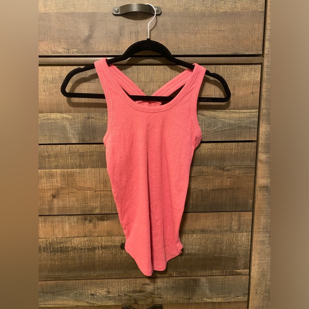 LOFT racer back tank top, size XSP
